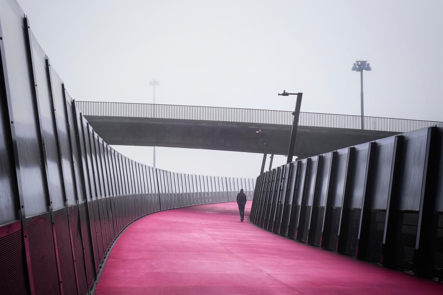 Pink path runner